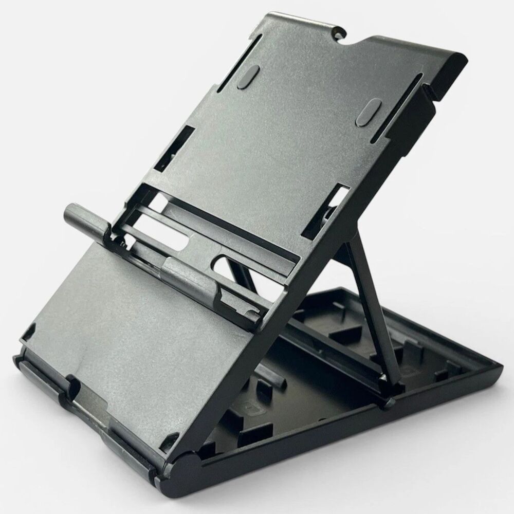 Playstand for Nintendo Switch Game Stand Portable Folding Adjustable Base Black